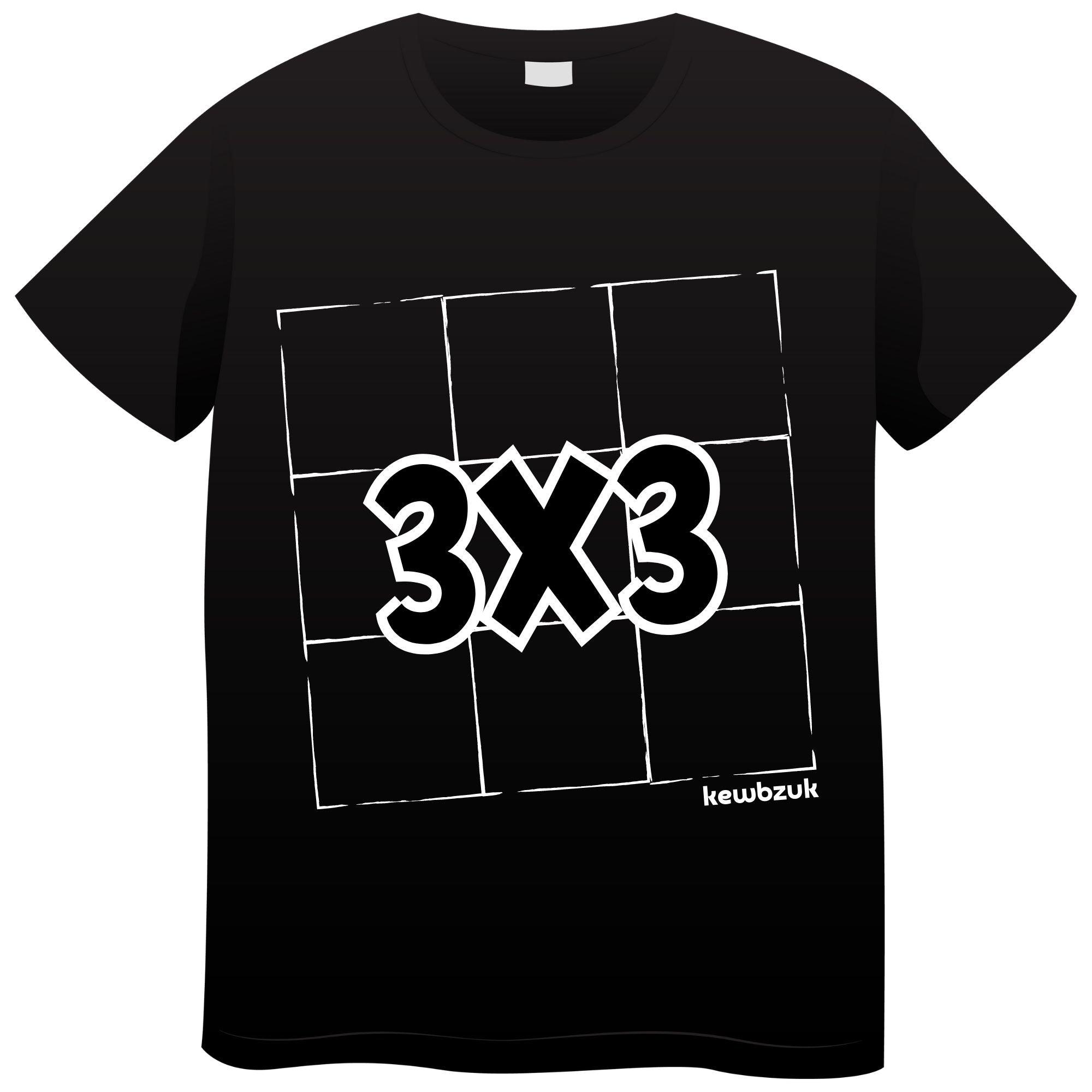 3x3 Kids T-Shirt (7-13 years)