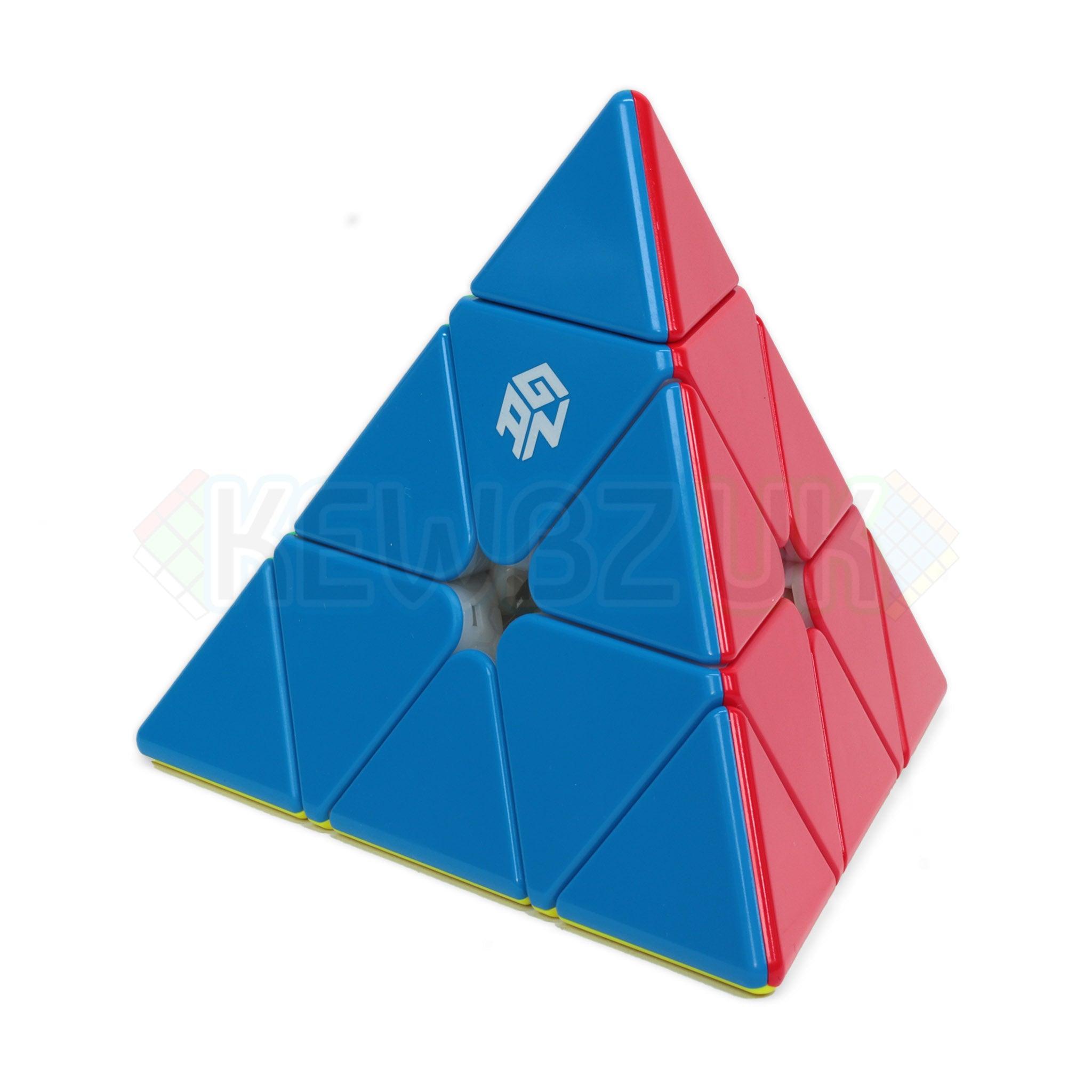 GAN Pyraminx M Standard Stickerless UK Speedcubes KewbzUK