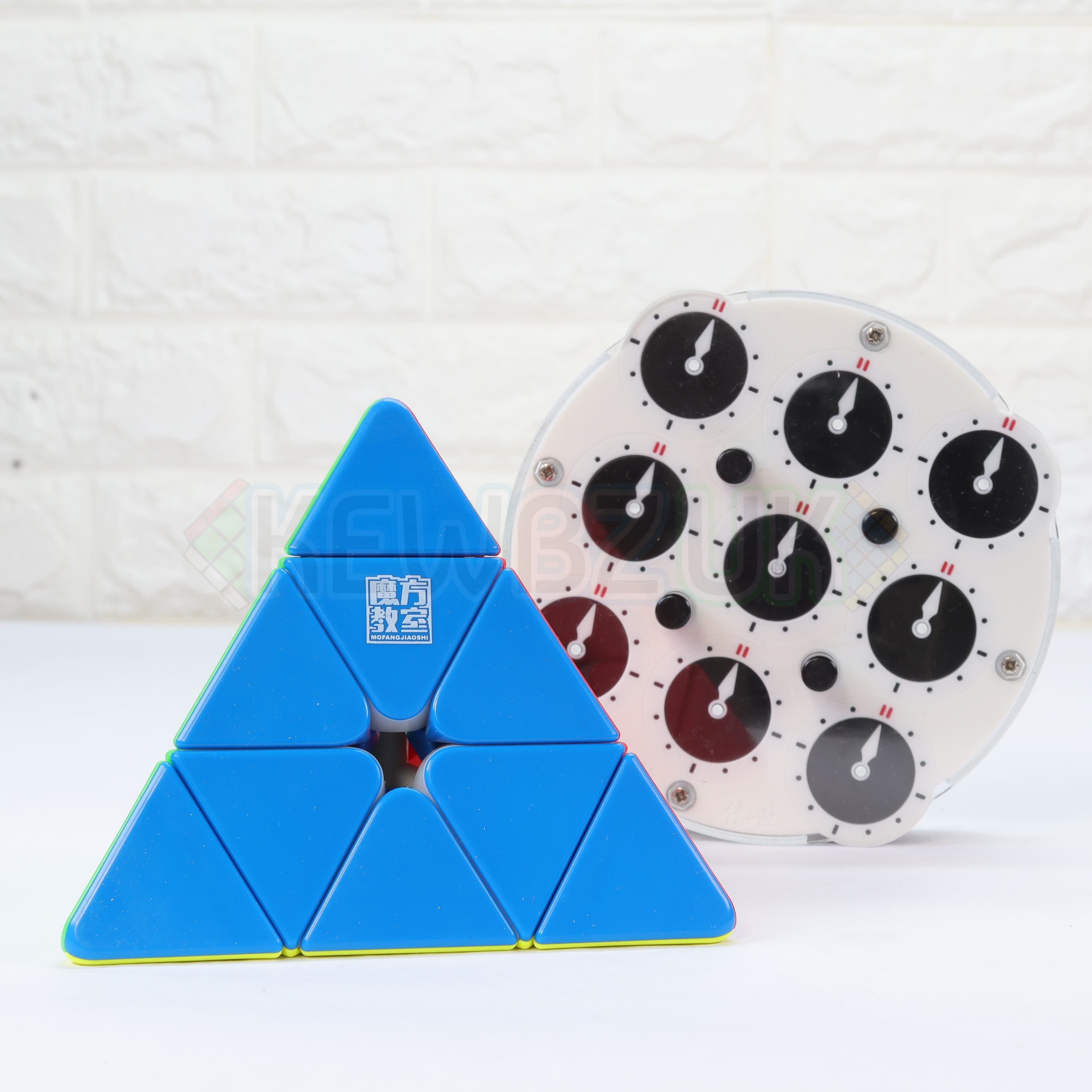 RS Pyraminx Maglev + QiYi Clock Bundle