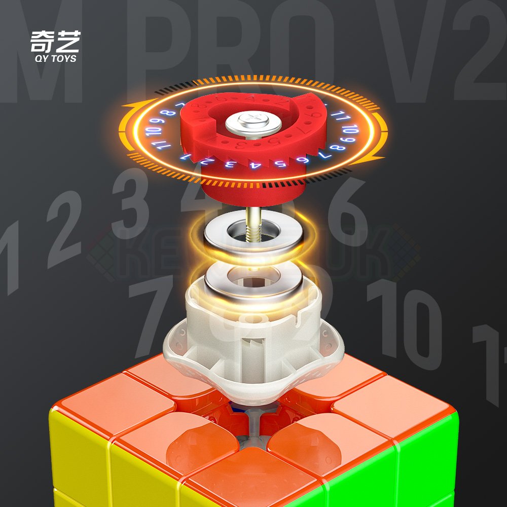 QiYi M Pro 3x3 V2 Magnetic (Pioneer UV)