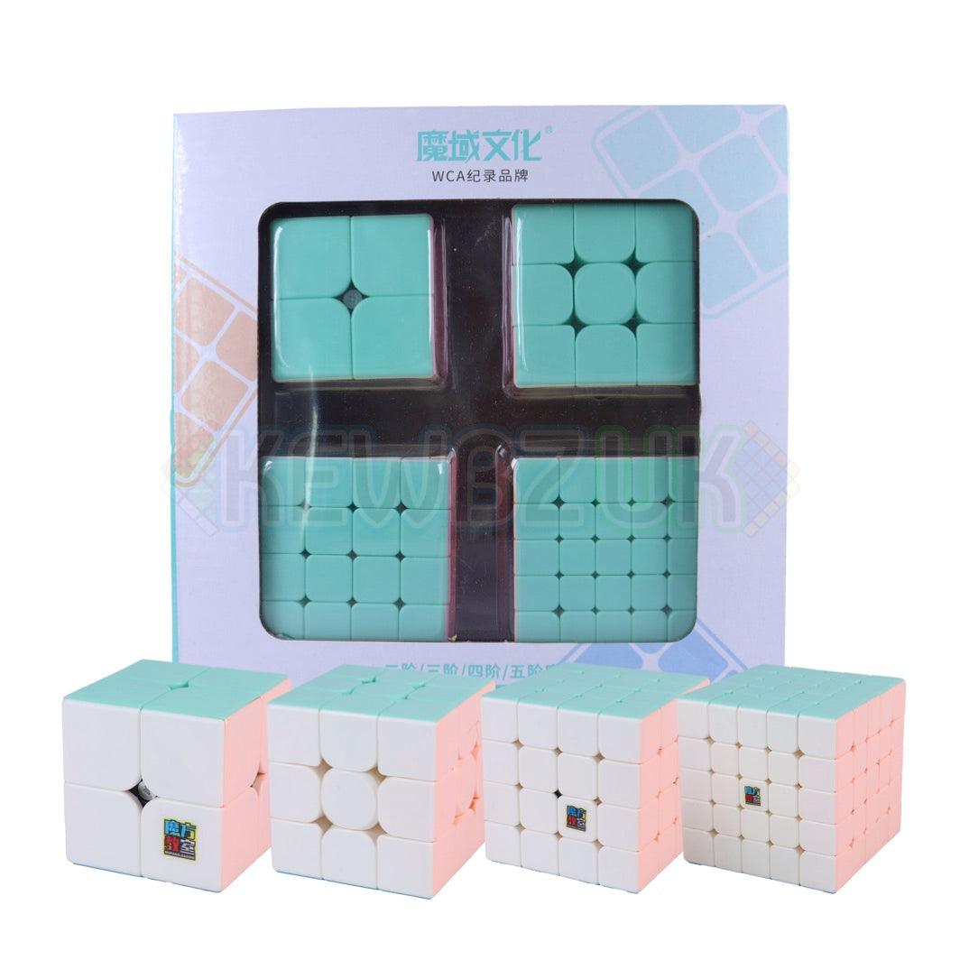Moyu MeiLong Macaroon 4 Cube Bundle