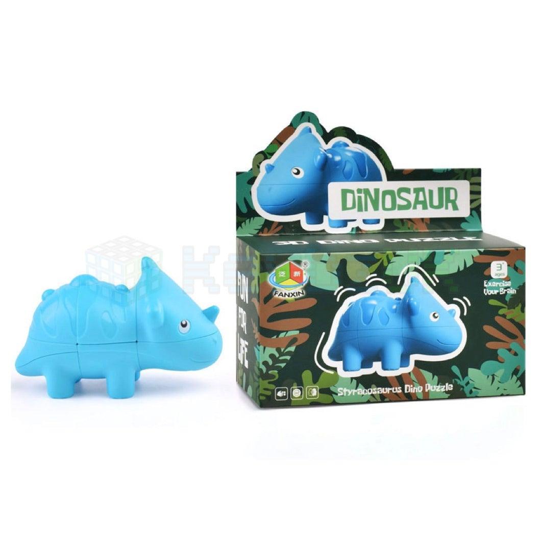 styracosaurus Dinosaur 2x2x3 Puzzle Toy