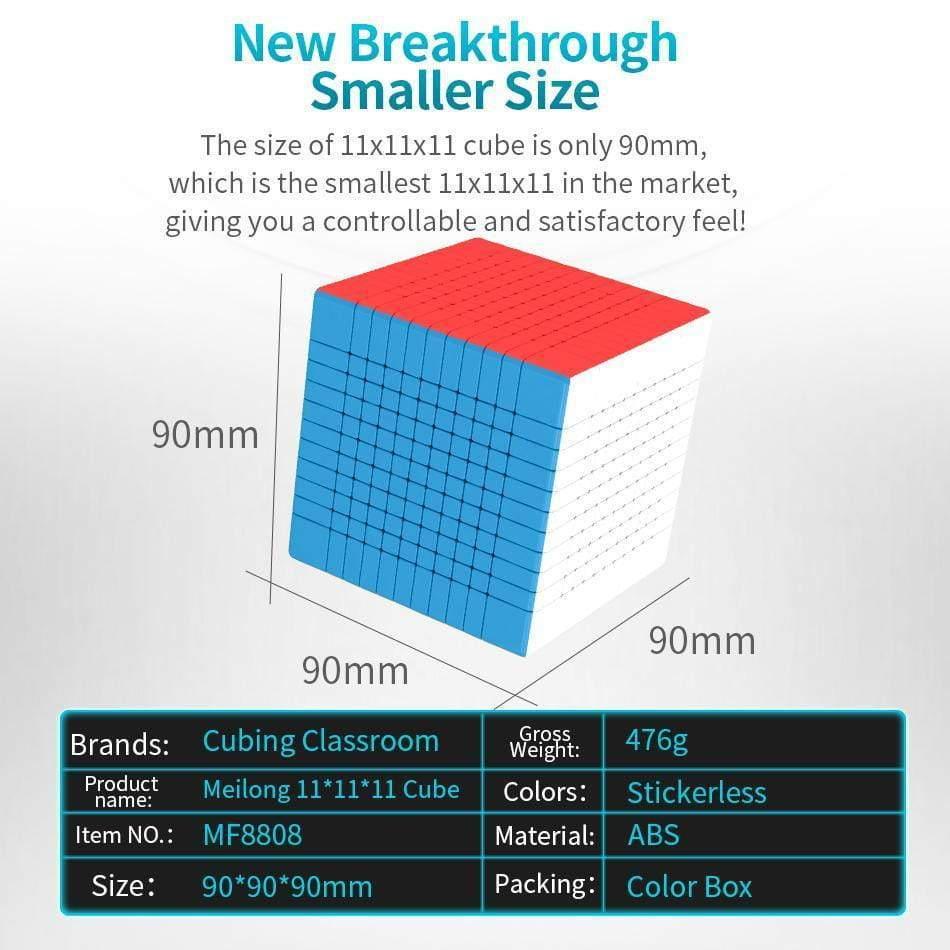 Online MeiLong 11x11 speed cube cheap KewbzUK MFJS MF11 at KewbzUK