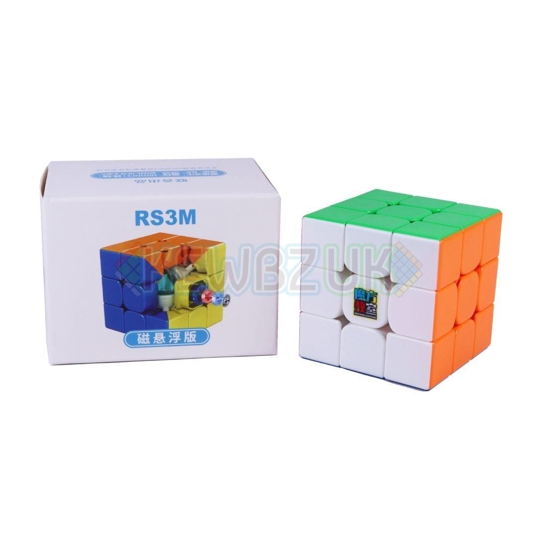 Stickerless MoYu RS3M 2021 MagLev 3x3 Magnetic Speed Cube Puzzle from KewbzUK