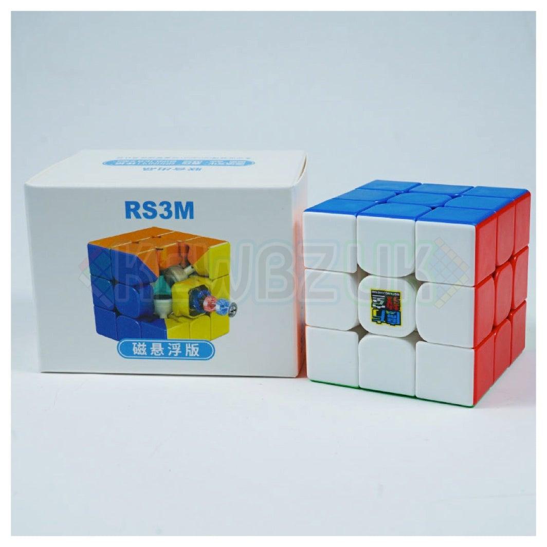Stickerless MoYu MagLev RS3m 2021 3x3 Magnetic Speed Cube 