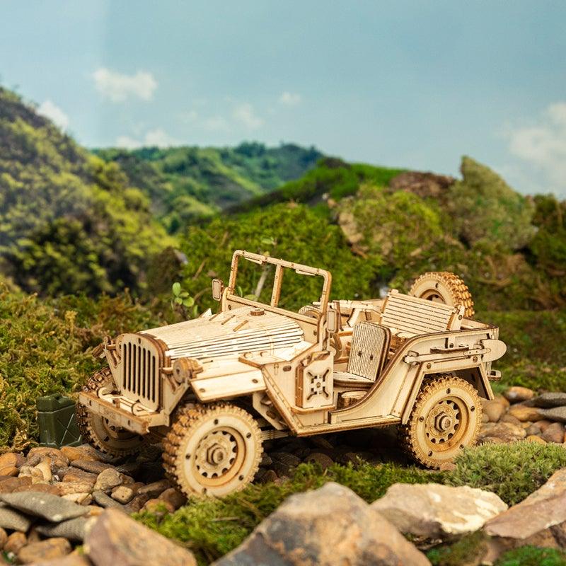 ROKR Puzzle - Army Field Car