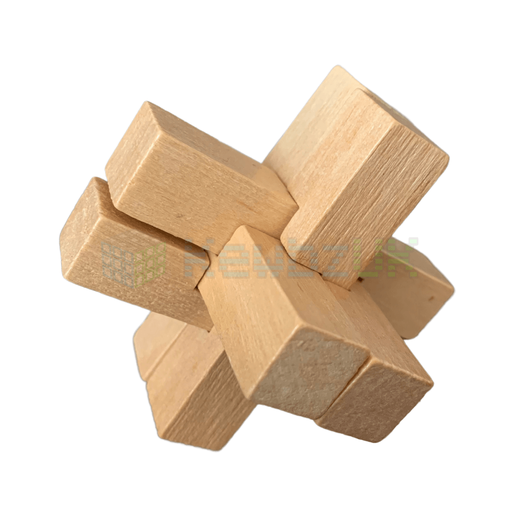 Wooden Puzzle - Double Cross