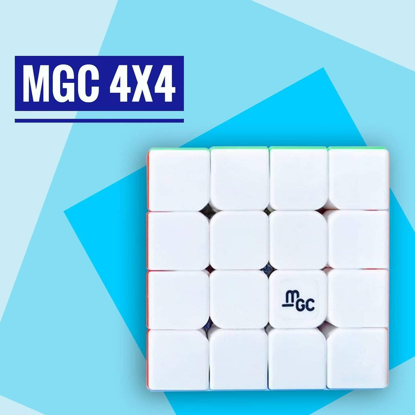 YJ MGC 4x4 Stickerless Speed Cube from UK Cube Shop KewbzUK