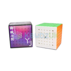 YJ YuFu V2 7x7 Magnetic speed cube uk stock - KewbzUK